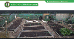 Desktop Screenshot of beechparkallotments.ie